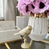 Inspire Me! Home Decor Gold Leaf Bird On Finial