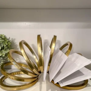 Inspire Me! Home Decor Gold Slinky Decor