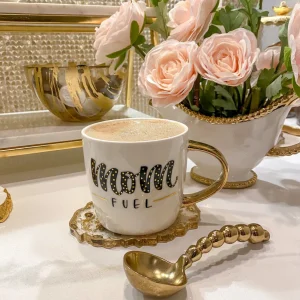 Inspire Me! Home Decor Gold Mom Fuel Mug