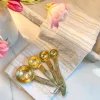 Inspire Me! Home Decor Gold Textured Measuring Spoons