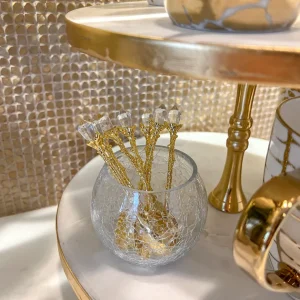 Inspire Me! Home Decor Gold Crystal Spoon (2 Colors)