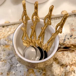 Inspire Me! Home Decor Golden Vine Spoons