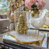 Inspire Me! Home Decor Gold Christmas Tree Candle (2 Sizes)