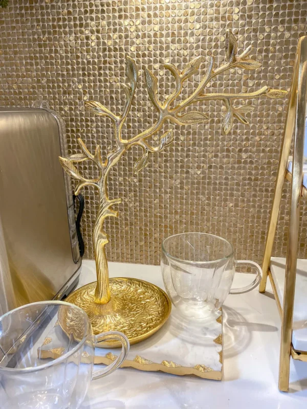 Inspire Me! Home Decor Gold Branch Mug Holder