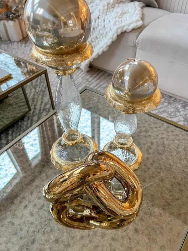 Inspire Me! Home Decor Golden Links Decor