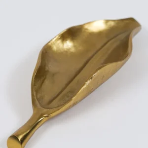 Inspire Me! Home Decor Gold Wavy Leaf Tray