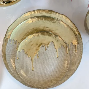 Inspire Me! Home Decor Gold Dipped Dinnerware Collection (Sold Separately)