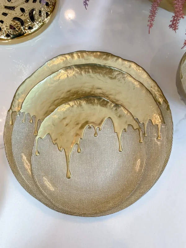 Inspire Me! Home Decor Gold Dipped Dinnerware Collection (Sold Separately)