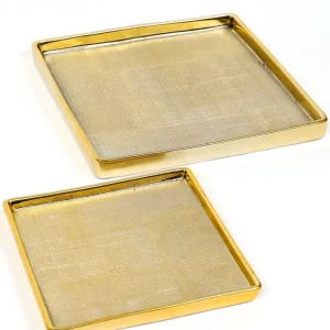 Inspire Me! Home Decor Gold Tray (2 Sizes)