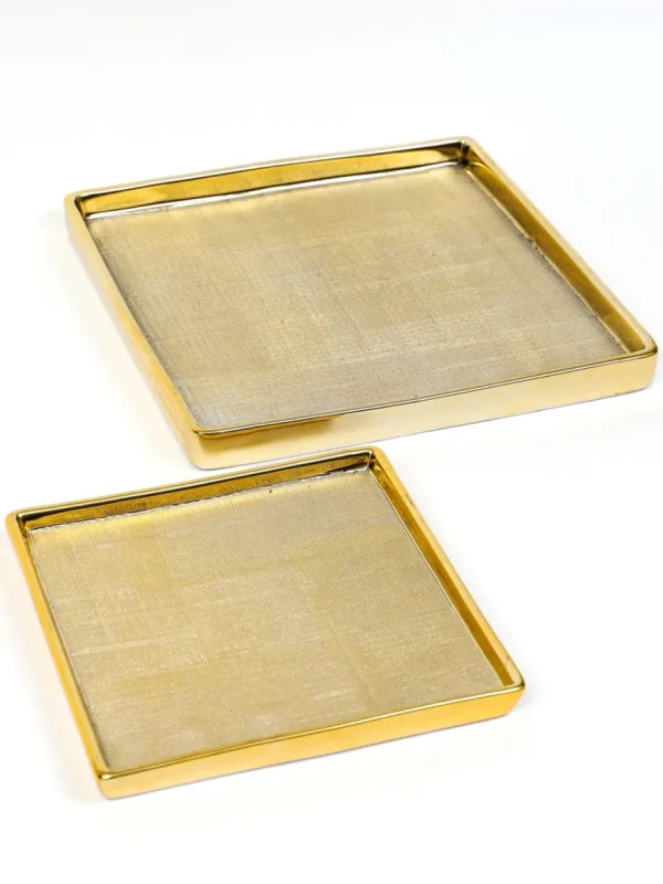 Inspire Me! Home Decor Gold Tray (2 Sizes)