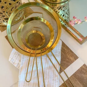 Inspire Me! Home Decor Gold Strainers (Set Of 3)