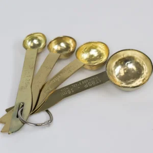 Inspire Me! Home Decor Gold Textured Measuring Spoons