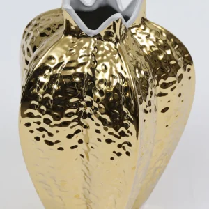 Inspire Me! Home Decor Gold Pomegranate Vase (2 Sizes)