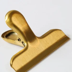 Inspire Me! Home Decor Gold Snack Clip