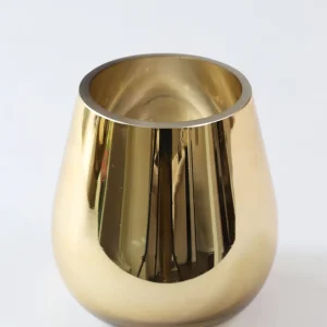 Inspire Me! Home Decor Gold Glass Vase/Utensil Holder