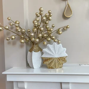 Inspire Me! Home Decor Gold Pearl Orb Spray