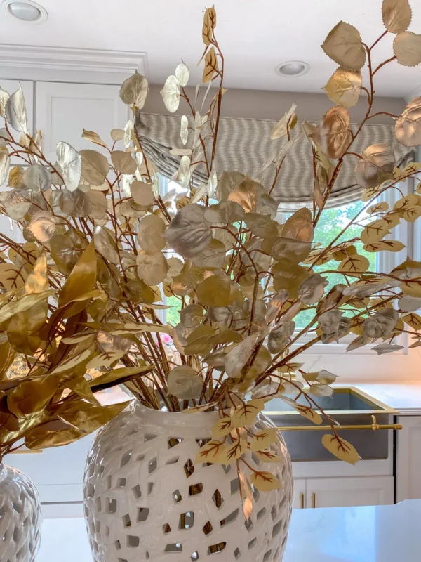 Inspire Me! Home Decor Gold Ivy Stem