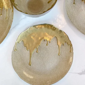 Inspire Me! Home Decor Gold Dipped Dinnerware Collection (Sold Separately)