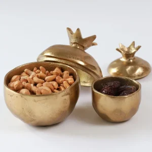 Inspire Me! Home Decor Gold Fruit Serving Dish (2 Sizes)