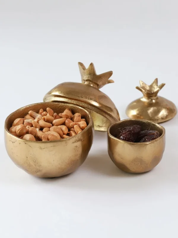 Inspire Me! Home Decor Gold Fruit Serving Dish (2 Sizes)