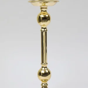 Inspire Me! Home Decor Gold Bead Detailed Candleholder (3 Sizes)