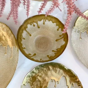 Inspire Me! Home Decor Gold Dipped Dinnerware Collection (Sold Separately)