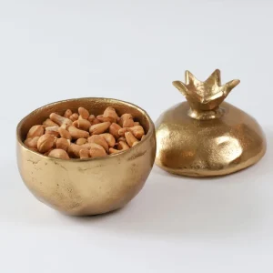 Inspire Me! Home Decor Gold Fruit Serving Dish (2 Sizes)