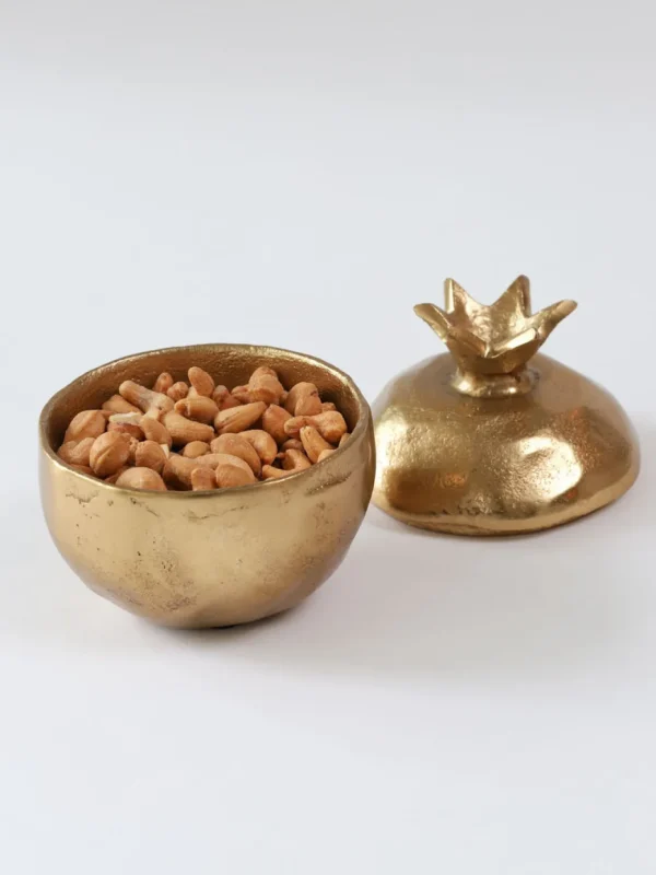 Inspire Me! Home Decor Gold Fruit Serving Dish (2 Sizes)