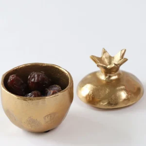 Inspire Me! Home Decor Gold Fruit Serving Dish (2 Sizes)