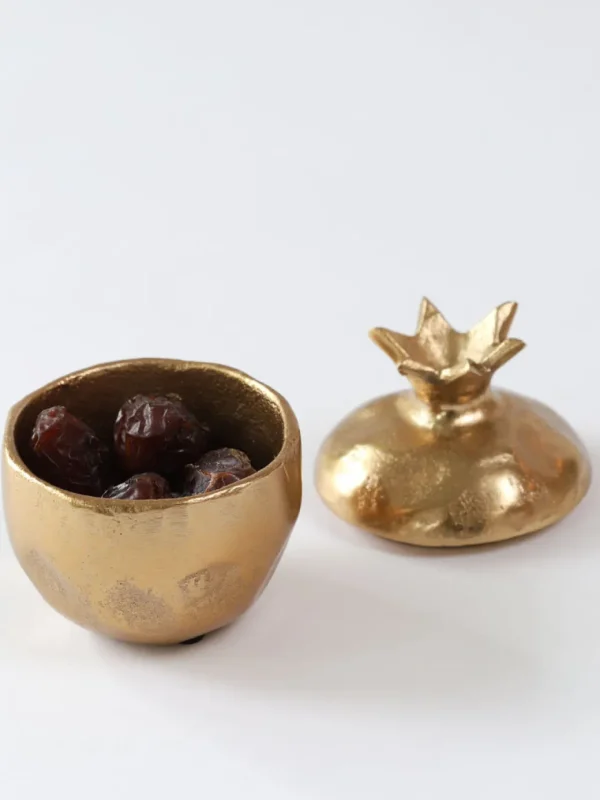 Inspire Me! Home Decor Gold Fruit Serving Dish (2 Sizes)