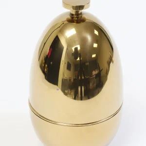 Inspire Me! Home Decor Gold Egg Shaped Utensil Holder (2 Styles)