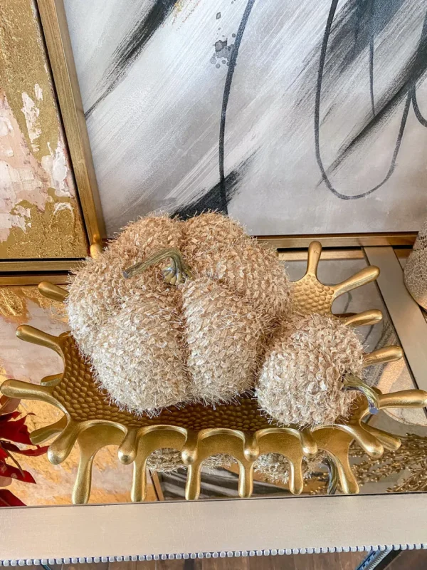 Inspire Me! Home Decor Hammered Rectangle Splash Tray (2 Colors)