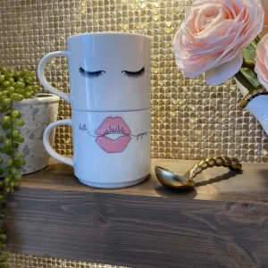 Inspire Me! Home Decor Hello Gorgeous Stack Mug