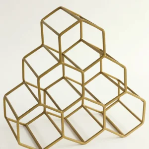 Inspire Me! Home Decor Hexagon Storage Rack