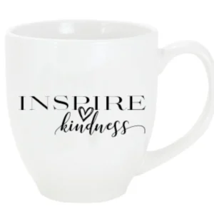 Inspire Me! Home Decor Inspire Kindness Bistro Mug (2 Text Colors)