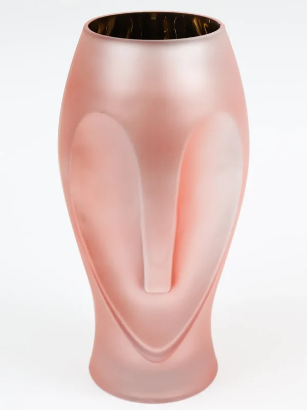 Inspire Me! Home Decor Iridescent Pink Face Vase