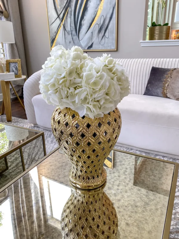 Inspire Me! Home Decor Ivory French Hydrangea Stem