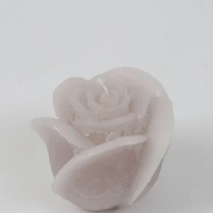 Inspire Me! Home Decor Ivory Rose Candle (3 Sizes)