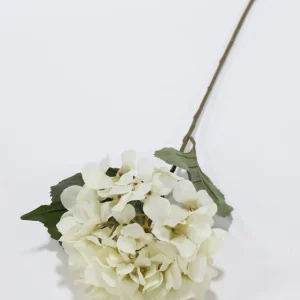 Inspire Me! Home Decor Ivory Hydrangea Stem (29″L)