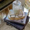 Inspire Me! Home Decor Jeweled Decorative Eyeglass (2 Colors)