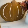 Inspire Me! Home Decor KITCHEN Wood Pumpkin Board With White Details