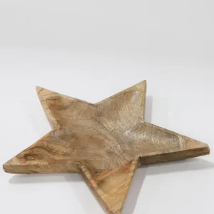 Inspire Me! Home Decor KITCHEN Mango Wood Star Tray