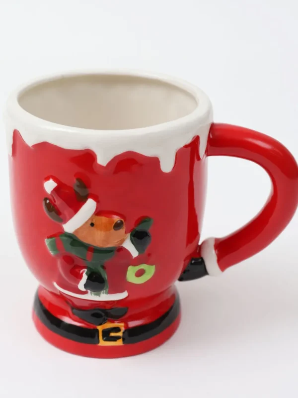 Inspire Me! Home Decor KITCHEN Snowy Holiday Mugs (3 Styles)