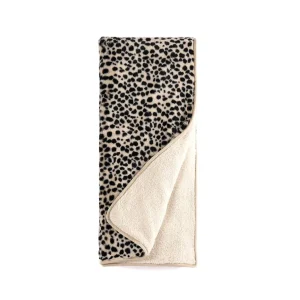 Inspire Me! Home Decor Leopard Faux Fur Cozy Throw