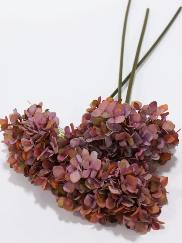 Inspire Me! Home Decor Light Mauve Hydrangea Stem (27.5″L)