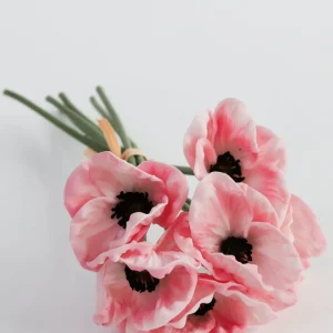 Inspire Me! Home Decor Light Pink Real Touch Mini Poppy