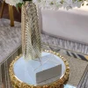 Inspire Me! Home Decor Marble Box With Gold Geometric Design