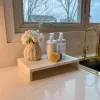 Inspire Me! Home Decor Marble Waterfall Pedestal