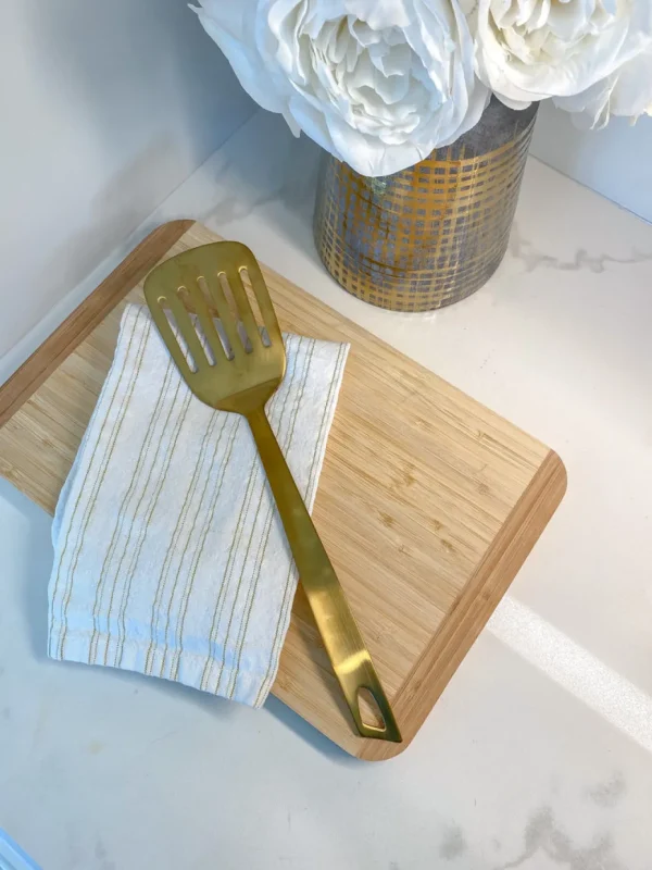 Inspire Me! Home Decor Matte Gold Spatula