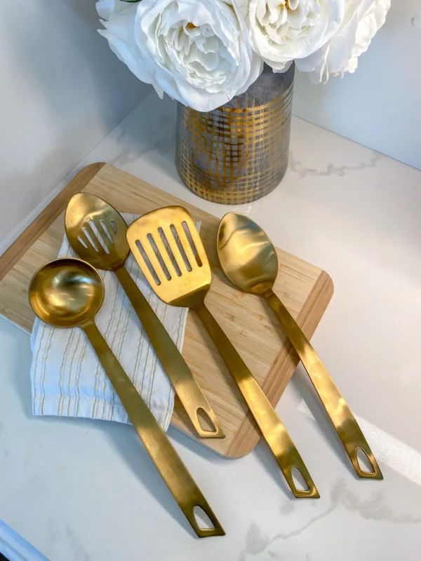 Inspire Me! Home Decor Matte Gold Spatula